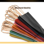 qiqee 100-Packs Paper Bags with Handles Bulk 8.26"×6"×3.15" Small Gift Bags 16 Different Senior Color Bags Multiple Uses（Small Size） - Image 3