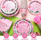 Yungyan 252 Pcs New Bride Bachelorette Party Tableware Set Included Plates Napkins Cups Forks Knives Cutlery for Party Decorations Supplies 36 Guests - Image 3
