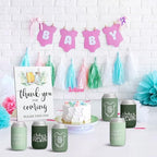 SiliFine 37 Pcs A Baby is Brewing Can Coolers Baby Shower Party Favors - Image 6