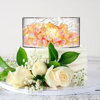 Sunnyray 2 Pcs Acrylic Cake Stands for Dessert Table Clear Fillable Cake Riser Cupcake Tier with LED Strings for Birthday Wedding Holiday Party Display(10", 14") - Image 5