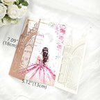 20PCS Laser Cut Wedding Invitations,Wedding Invitation Card Pocket,Quince Invites,Sweet 16 Invitations,Quinceanera Invitations,Laser Cut Invitations For All Occasions - Image 6