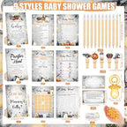 476 Pcs Halloween Baby Shower Games Sets, 8 Party Activities - Image 3