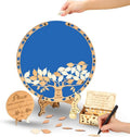 Personalized Wedding Guest Book Alternative, Wooden Tree Drop-in Leaves by Handmade