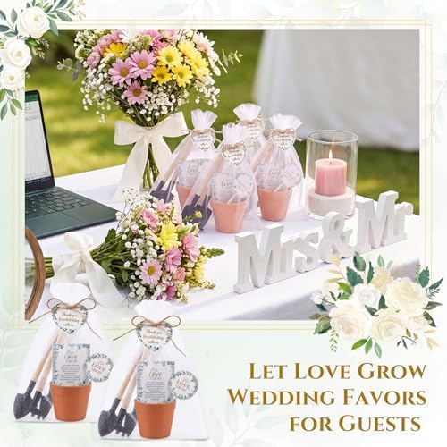 Amyhill 50 Sets Let Love Grow Wedding Favors for Guests Bulk - Image 5