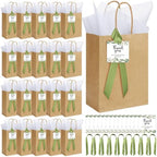 Sinload 48 Sets Welcome Bags for Wedding Guests Gift Bags with Handle by Sinload