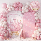 Mindsoft 2 Set a Little Snowflake is on The Way Arch Backdrop Cover - Image 3
