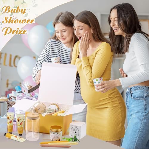 Reallnaive 43 Pcs Baby Shower Prizes for Game Winners Gifts, Yellow - Image 4