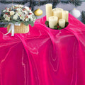 35 Yard Organza Fabric 44" Wide for Wedding Event Décor - Magenta by MDS