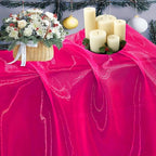 45 Yard Organza Fabric 44" Wide for Wedding Event Décor - Magenta by MDS