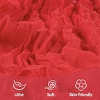 12 Pack 35 x 120 Inch Red Table Runner Cheesecloth - Image 5