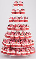 Large Cupcake Stand, 7 Tier Cupcake Tower Tree, Round Cupcake Display Stand, Tiered Cupcake Holder for Party,Clear Dessert Stand for Wedding by YestBuy