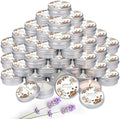 MTLEE 50 Pcs Love is Brewing Bridal Shower Candles Gift Favors for Guests by MTLEE