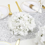 White Hydrangea Flower Balls for Centerpieces - 12 PCS - Image 5