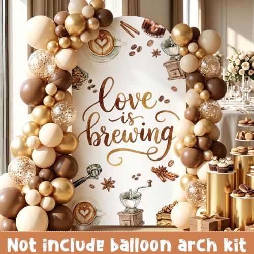 Serencatcher 7.2ft Love Brewing Arch Backdrop Cover - Image 6