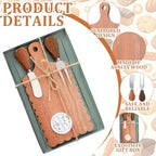 LemonRoad 6 Sets Red Walnuts Baby Shower Prizes, 6"L x 9"W - Image 6