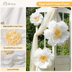 Faylifeway Giant Paper Fowers Decorations for Wall Wedding Home Backdrop - Image 6