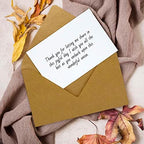 Darling Souvenir A2 Kraft Invitation Envelopes (4 3/8 x 5 3/4) Euro V-Flap 80 LBS Ideal for Weddings, Birthday, Invitations, Baby Shower,Bridal Shower -Packs & Colours Available - Image 2