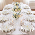 Kenning 24 Sets 72 Pcs Baptism Favors for Guests with Cross Candles Rosaries Organza Bags First Communion Gifts for Baptism Christian Souvenirs Gifts First Communion Wedding Baby Shower - Image 5