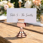 24 Pack Harp Clip Table Number Holders for Wedding - Image 5