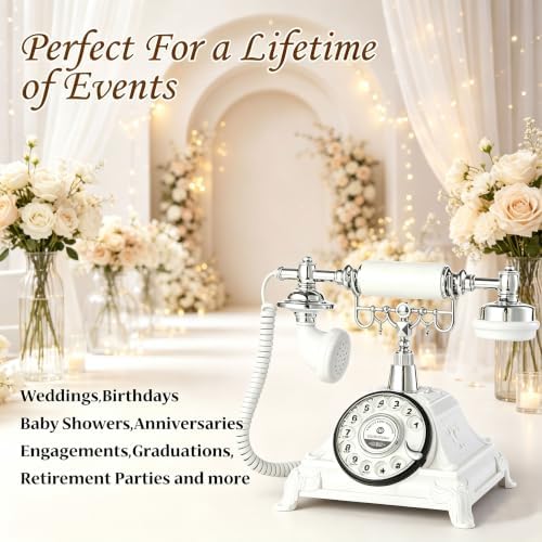 Audio Guest Book Wedding Phone,Record Customized Audio Messages for Parties - Image 3