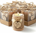 40 Tealight Candle Holders Wedding Favors Bulk Return Gifts for Guests by RALLAD