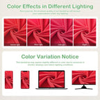 10ftx14ft Red Backdrop Curtain for Wedding Parties - Image 6