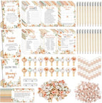 476 Pcs Little Pumpkin Baby Shower Games Fall Baby Shower Decorations by Lebsitey
