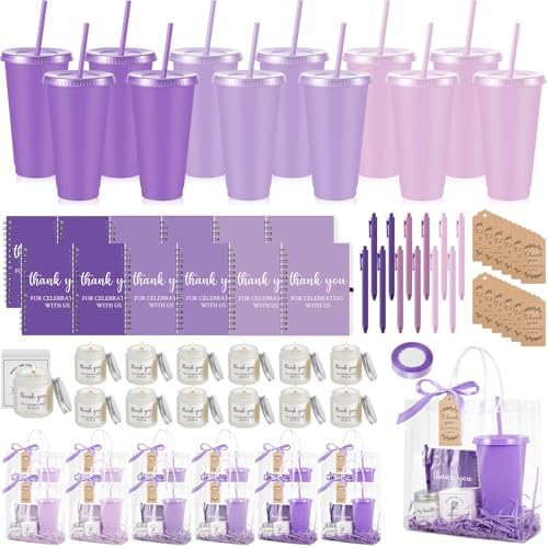 Nuogo 12 Sets New Parent Shower Prizes, Gradient Purple, Classic Style by Nuogo