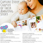 Baby Memory Book for Boy or Girl First 5 Years Baby Keepsake Journal - Image 6