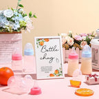 Roowest Bottle Chug Baby Shower Games Favors, Pink, Blue, Little Cutie - Image 5