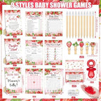 Sherr 476 Pcs Strawberry Party Games Set, Activities Pacifiers Clothespins - Image 3