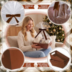 Mimorou 6 Pack Velvet Baskets for Gifts Empty to Fill, Coffee Gift Baskets - Image 3