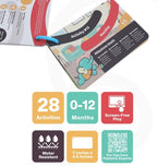Happy Start Award-Winning Activity Cards, Baby Milestone Cards, 0-12 Months - Image 5