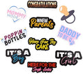 (Baby Shower Pack) Elevate Your Photo Booth Experience with Our Durable & Waterproof Pack of Signs-Perfect for Weddings, Birthdays, and Photo Booth Businesses - PVC Foamboard Photo Props by BlacklightKreationz