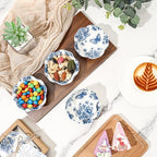 Teenyyou 100 Pack Small Ceramic Bowls Bulk Wedding Favors Blue - Image 5