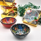 Wedding Favors for Guests Bulk,Bridal Shower Favors for Guest,Set of Ceramic Bowls in Gold Box, Baby Shower Favors Bulk, Mexico Wedding Favors, Mexican Style Gift (Multi Color, Set of 30) - Image 4
