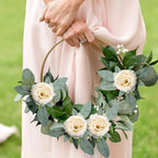 50Pcs Artificial Peonies Flowers Bulk, 4’’ - Champagne - Image 4