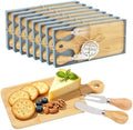 8 Set Bridal Shower Favor Prizes Charcuterie Board, Bamboo Cheese Board by Unknown
