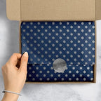 Jillson & Roberts 20" x 30" Printed Hanukkah Gift Tissue, Judaic Stars (48 Folded Sheets) - Image 4