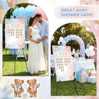 Yousoontic 15.8 x 23.6 Inch Bear Gender Reveal Voting Board with Easel Display Stand Bear Gender Reveal Decorations Bears Baby Shower Games Boy or Girl Party Supplies - Image 3
