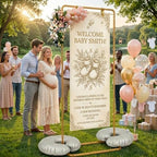 Yebo Wedding Welcome Sign Stand, Adjustable Display Easel with Carry Bag - Image 5
