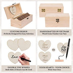 Jecor Alternative Guest Book Box - Wedding Guest Book Alternative - - Image 5