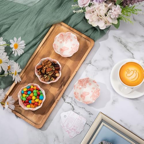 Teenyyou 50 Sets Wedding Favors for Guests Small Ceramic Bowl Bulk Gift Set - Image 6