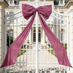 Luxury Giant Velvet Bow Decor Oversized Wall Bow Decorations Bow Decorative for Room Wall Party Birthday Backdrop Baby Shower Decor Front Door Patio Outdoor Wedding Arch by Unknown