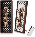 Lineshading 2 Pcs Walnut Wood Photo Strip Frames 12×4 in Photobooth Frame by Lineshading