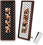 Lineshading 2 Pcs Walnut Wood Photo Strip Frames 12×4 in Photobooth Frame by Lineshading