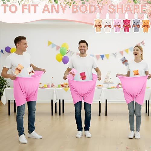 Soulchen 34 Pcs Baby Shower Games Bridal Shower Games, Pink - Image 4
