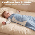 Baby Swaddle Sleep Sack 0-3 Months, Cotton Swaddles for Newborns - Image 5