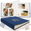 Vienrose Scrapbook Photo Album, 12x12 Inches, 60 Pages, Dark Blue by Vienrose