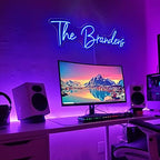 Custom Neon Signs,Personalized LED Neon Light for Home Decor Wedding Birthday Game Room Bar Logo Wall Decor - Image 2